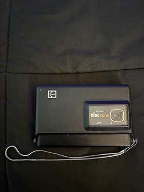 Kodak Disc 6000 Camera Vintage 1980s Eastman Kodak Made in USA Collectible